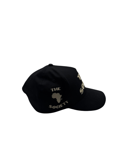 The Society Snapback Hat - Black