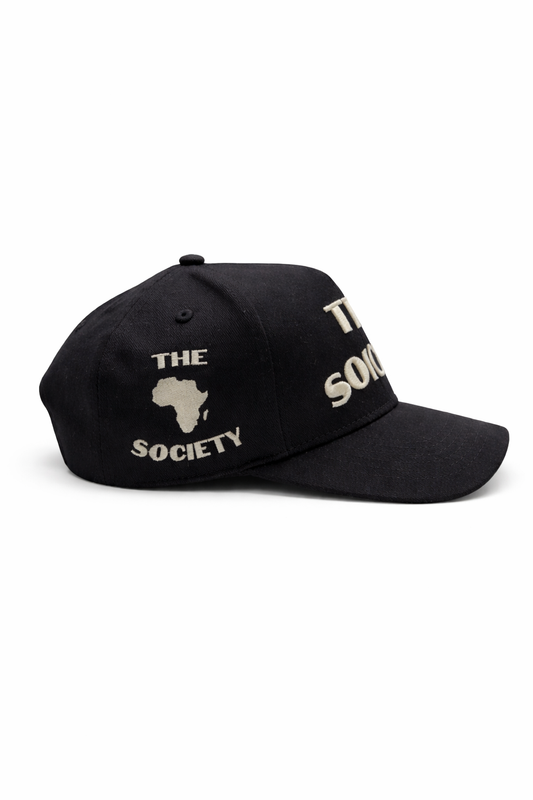 The Society Snapback Hat - Black