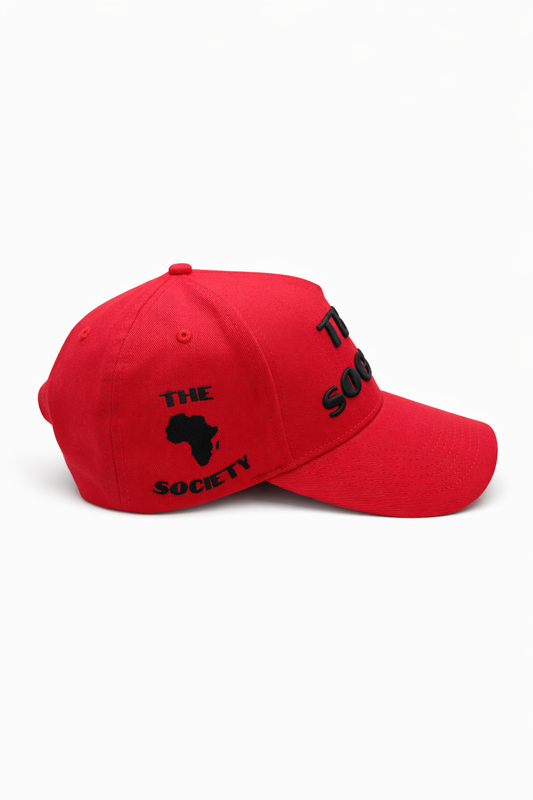 The Society Snapback Hat - Red