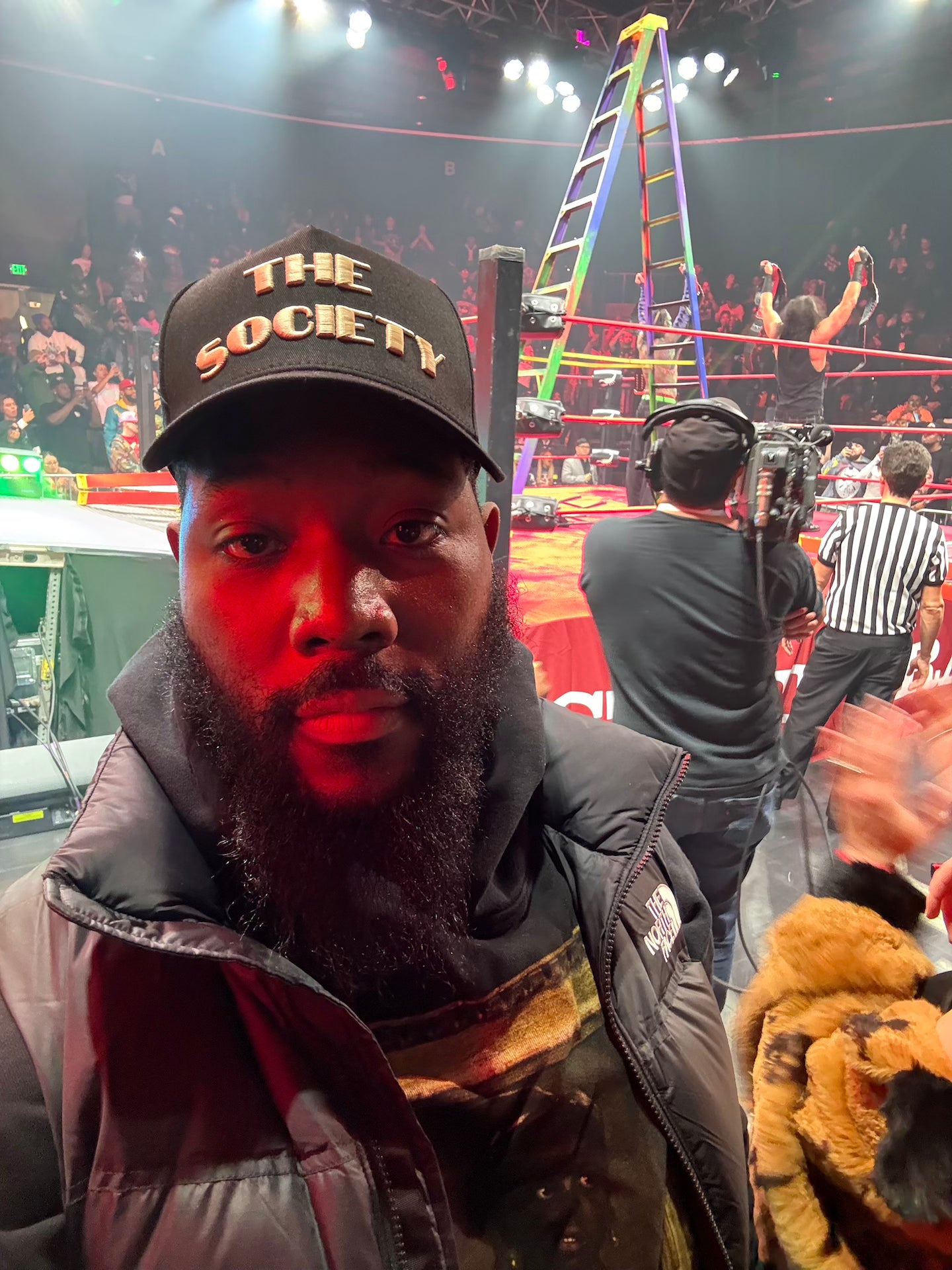 The Society Snapback Hat - Black