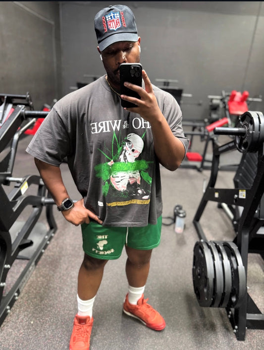 The Society Mesh Shorts - Green