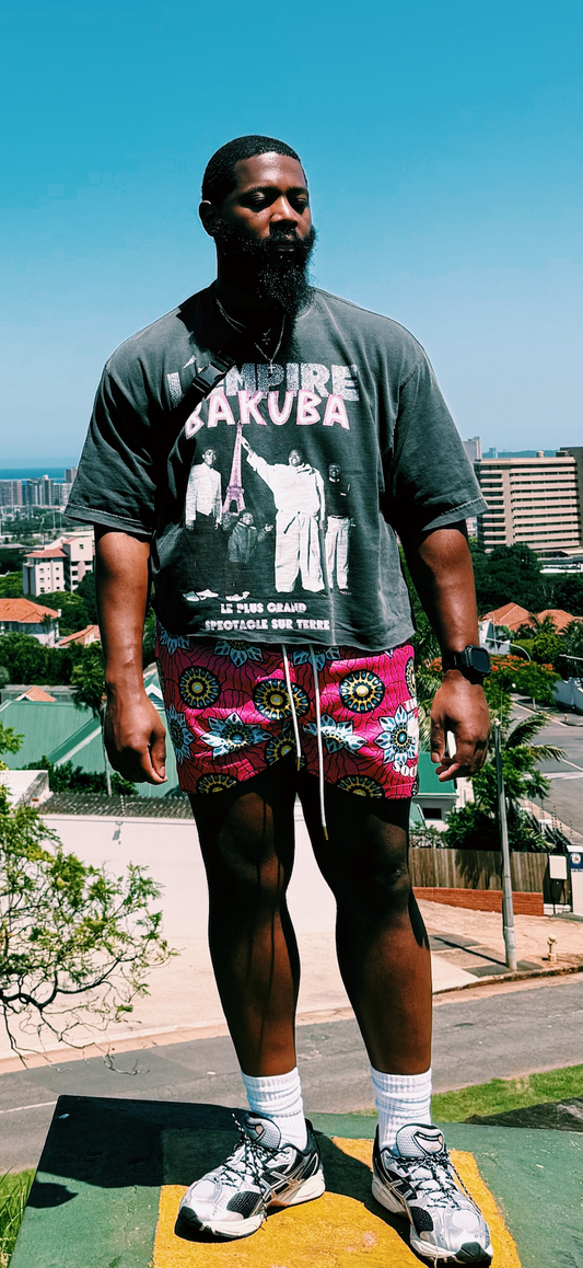 The Society Mesh Shorts - Pink - Multicolor