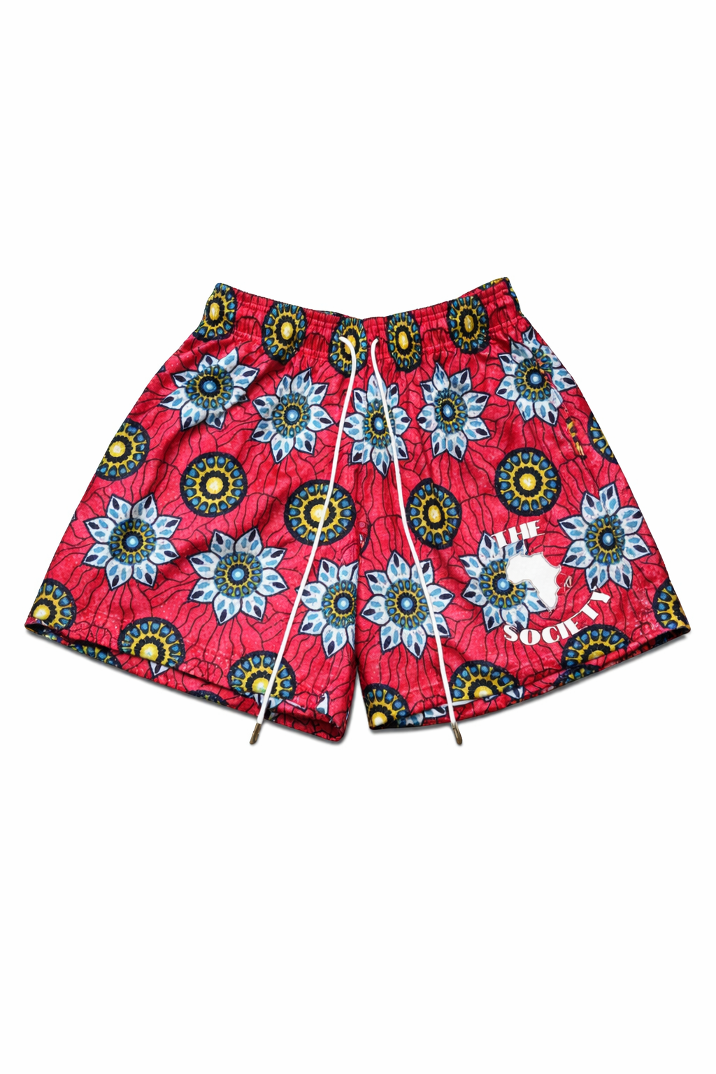 The Society Mesh Shorts - Pink - Multicolor