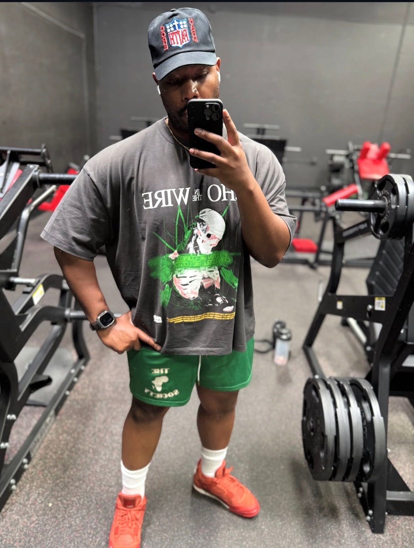 The Society Mesh Shorts - Green